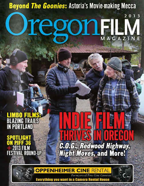 OREGON FILM MAGAZINE magazine side cover  2013