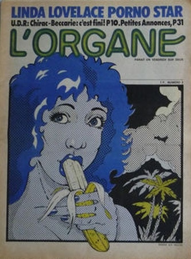 L ORGANE magazine side cover Issue 1   1975