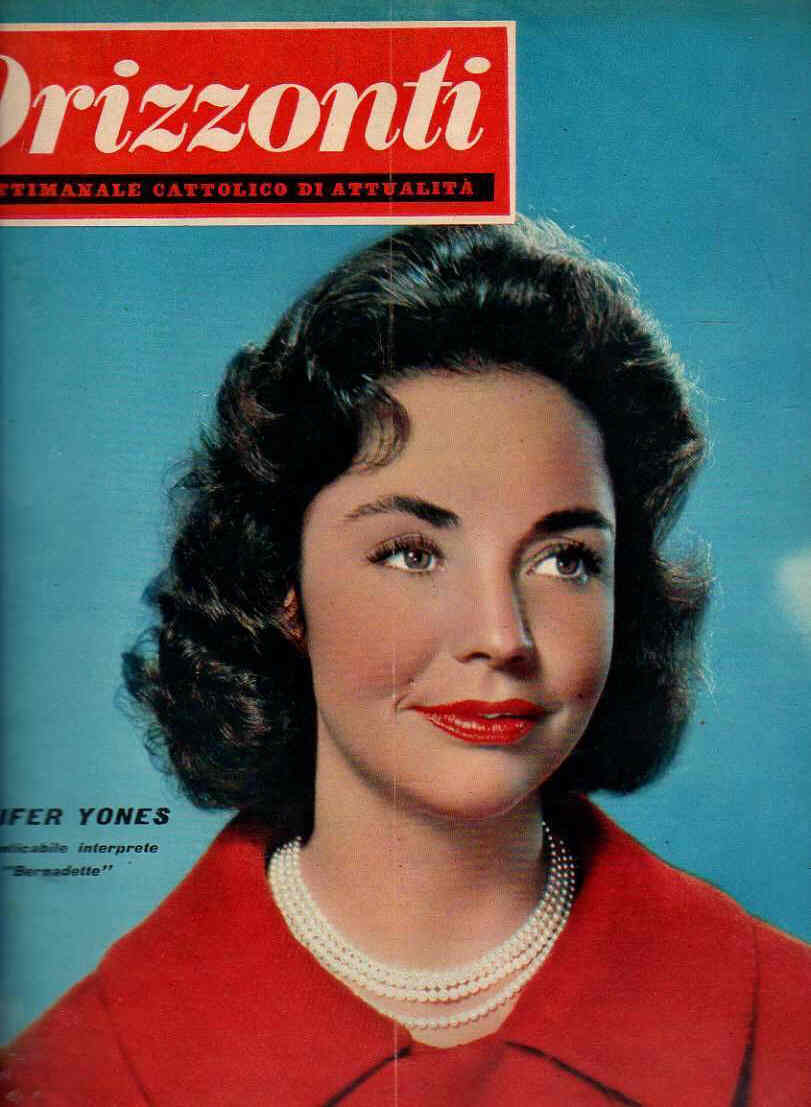 ORIZZONTI magazine side cover Issue 12 March 1958