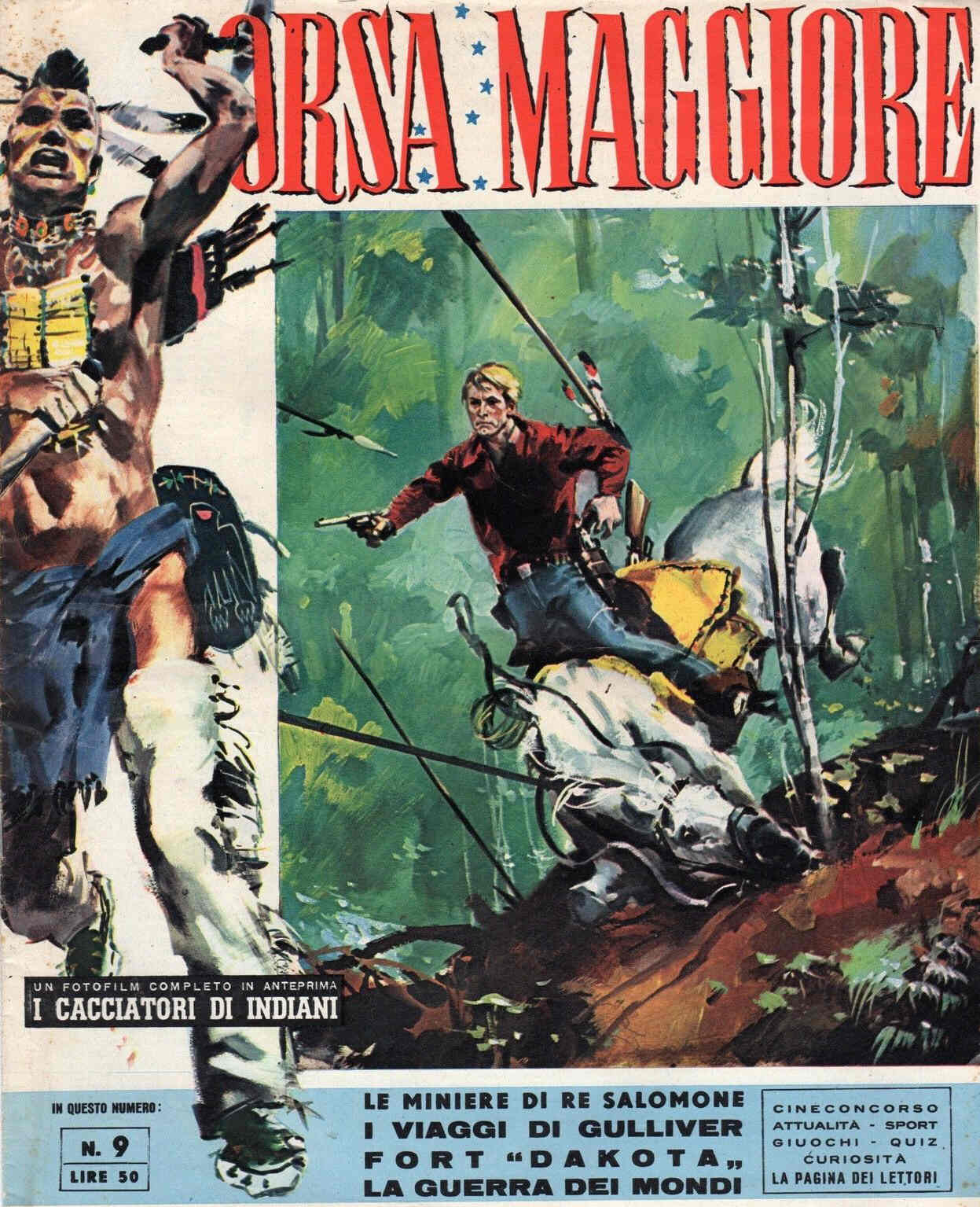 ORSA MAGGIORE magazine side cover Issue 9  1956