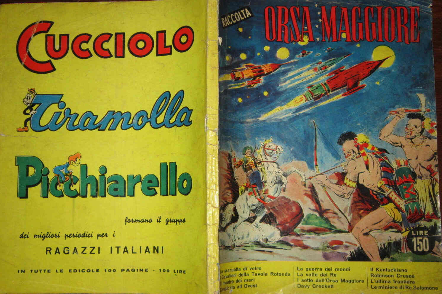 ORSA MAGGIORE magazine side cover  Collection  1956