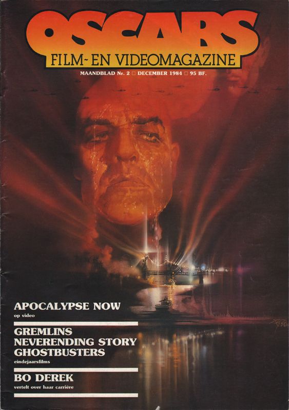 OSCARS magazine side cover Issue 2  December 1984