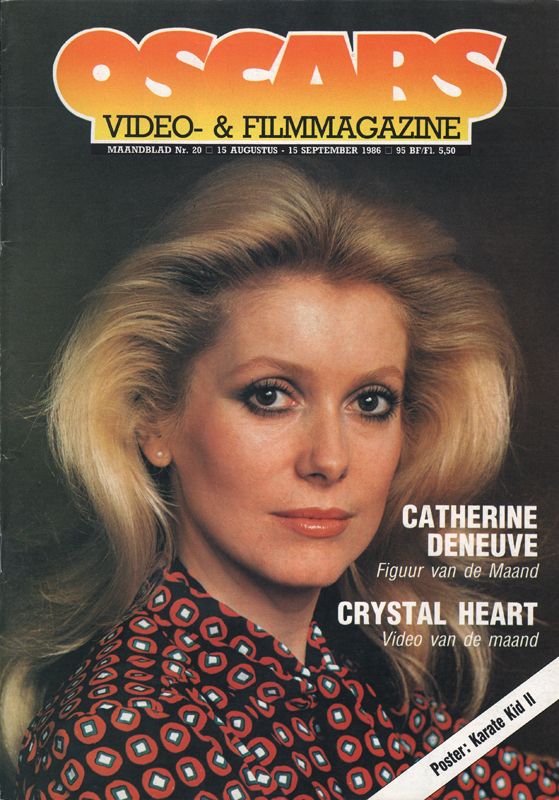 OSCARS magazine side cover Issue 20  August 1986