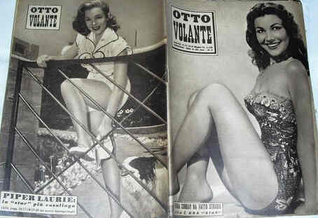 OTTO VOLANTE magazine side cover Issue 10 May 1954