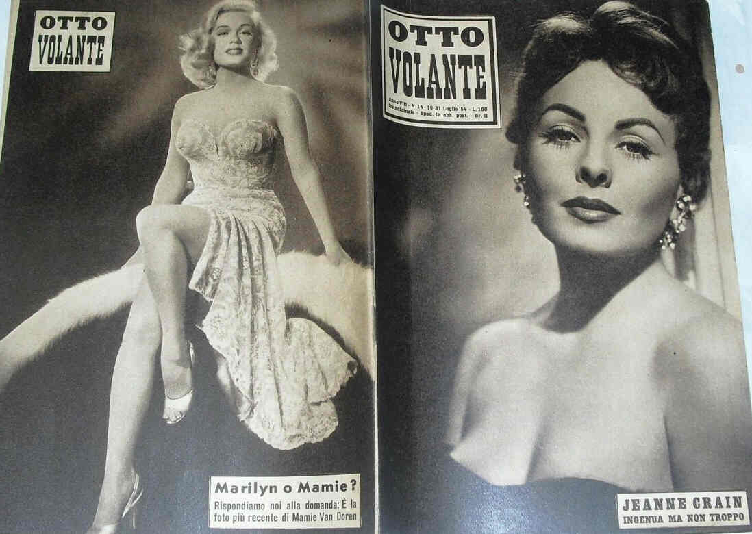 OTTO VOLANTE magazine side cover Issue 14 July 1954