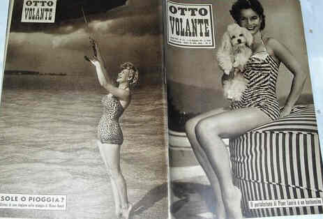 OTTO VOLANTE magazine side cover Issue 15 August 1954