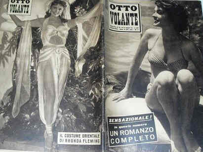 OTTO VOLANTE magazine side cover Issue 16 August 1954