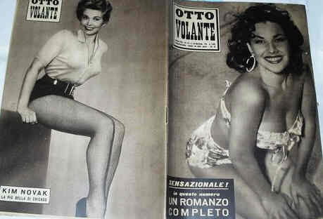 OTTO VOLANTE magazine side cover Issue 17 September 1954