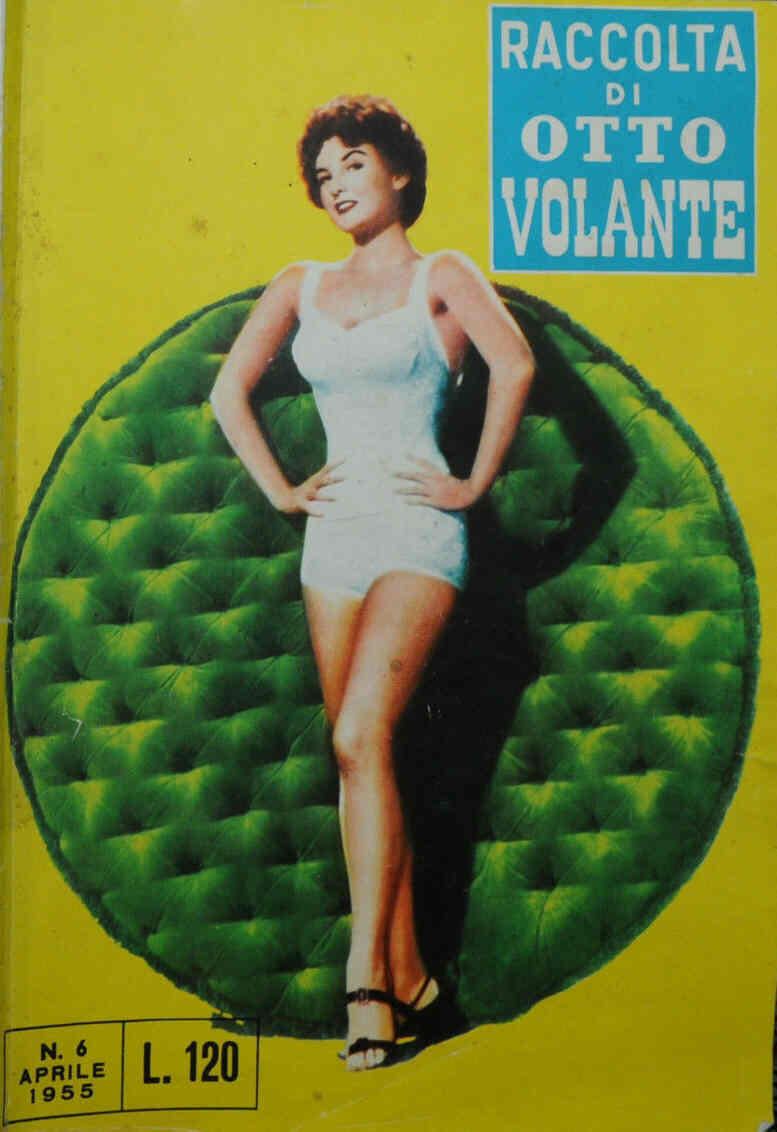 OTTO VOLANTE magazine side cover Issue 6 April 1955