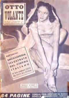 OTTO VOLANTE magazine side cover Issue 7 April 1953