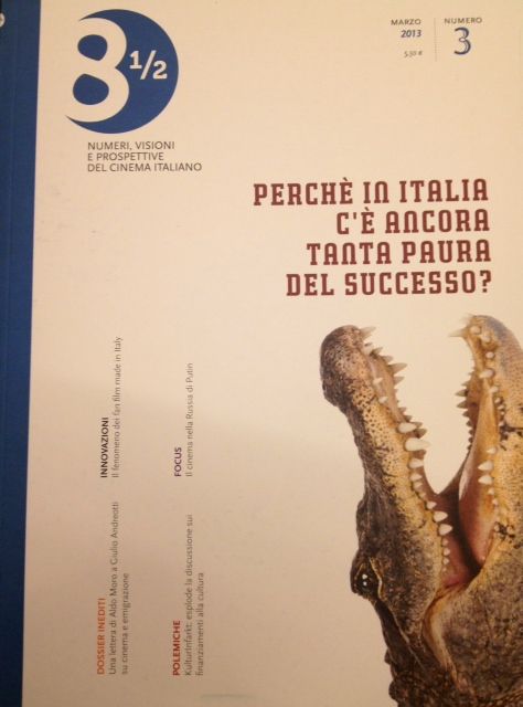 8 e 1/2 - OTTO E MEZZO magazine side cover Issue 3 March 2013