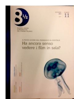 8 e 1/2 - OTTO E MEZZO magazine side cover Issue 11 November 2013