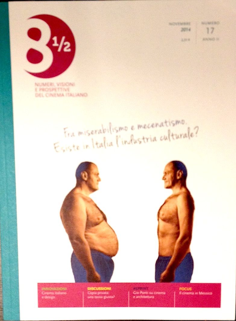 8 e 1/2 - OTTO E MEZZO magazine side cover Issue 17 November 2014