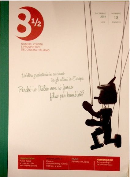 8 e 1/2 - OTTO E MEZZO magazine side cover Issue 18 December 2014