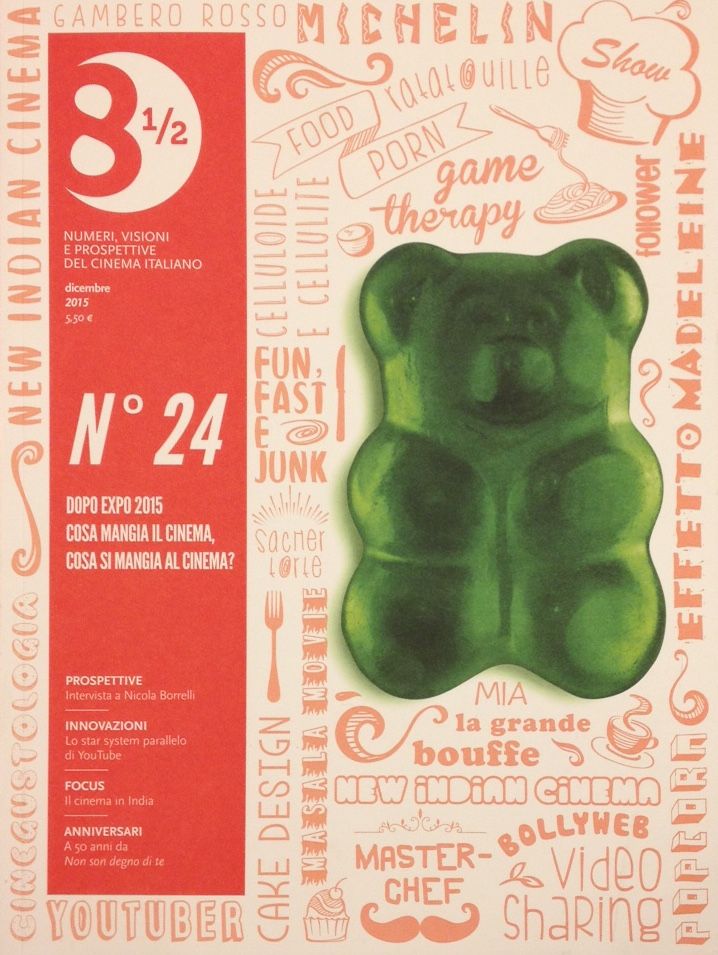 8 e 1/2 - OTTO E MEZZO magazine side cover Issue 24  December 2015