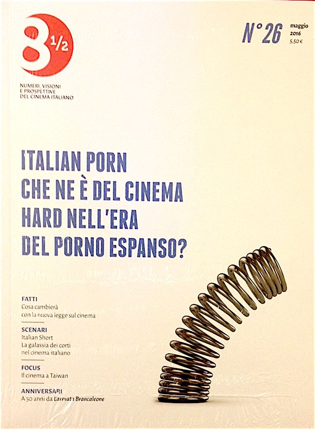 8 e 1/2 - OTTO E MEZZO magazine side cover Issue 26  May 2016