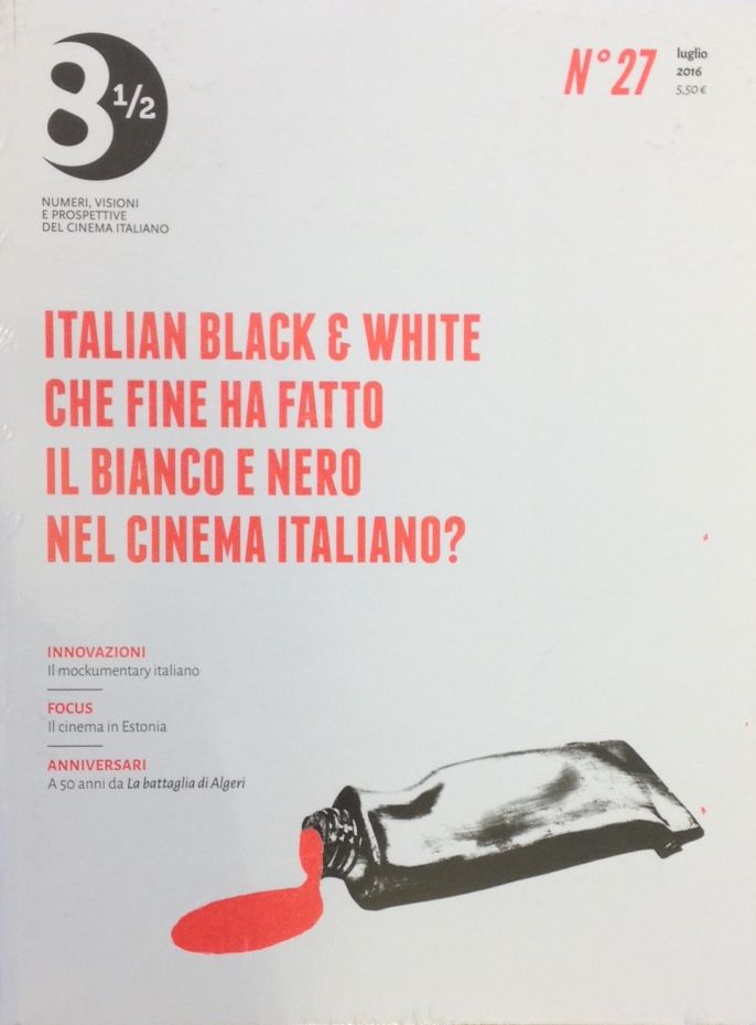8 e 1/2 - OTTO E MEZZO magazine side cover Issue 27  July 2016