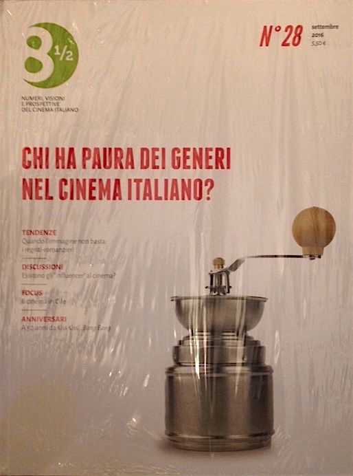 8 e 1/2 - OTTO E MEZZO magazine side cover Issue 28  September 2016