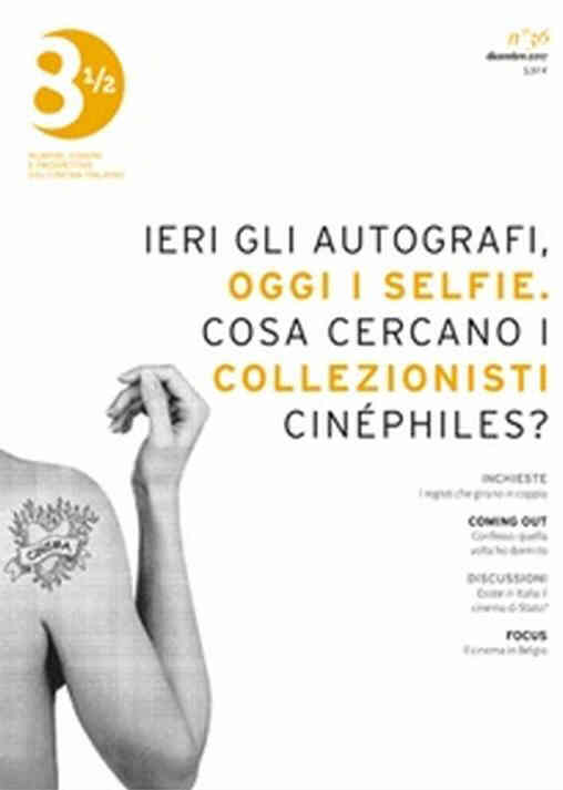 8 e 1/2 - OTTO E MEZZO magazine side cover Issue 36  December 2017