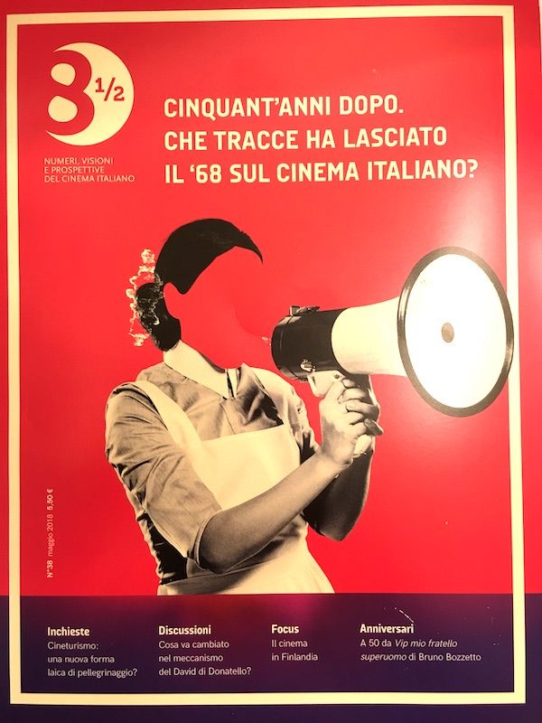 8 e 1/2 - OTTO E MEZZO magazine side cover Issue 38  May 2018