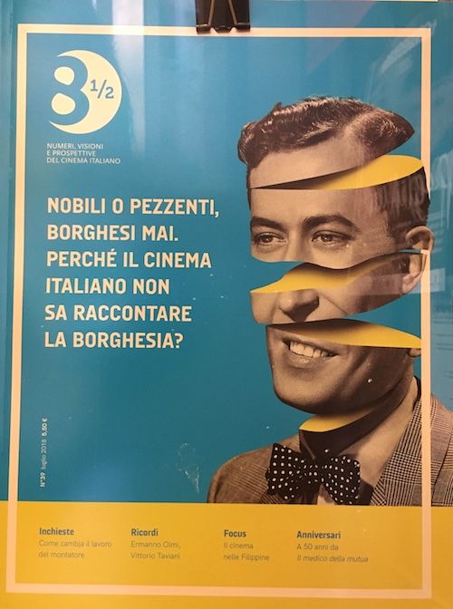 8 e 1/2 - OTTO E MEZZO magazine side cover Issue 39  July 2018