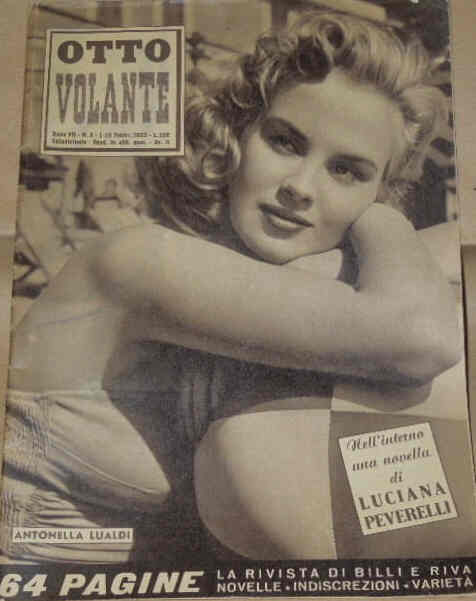 OTTO VOLANTE magazine side cover Issue 3 1 February 1953