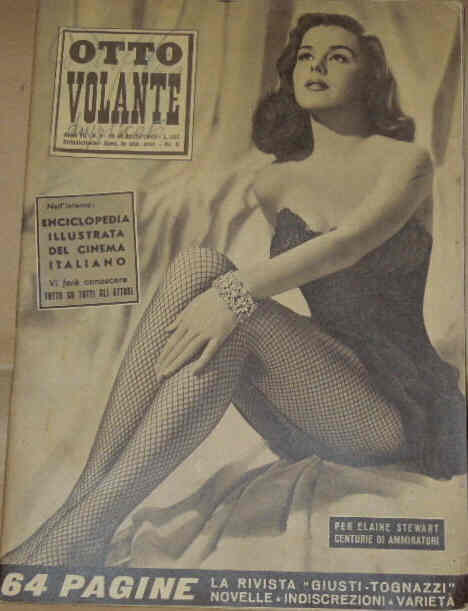 OTTO VOLANTE magazine side cover Issue 8 16 April 1953