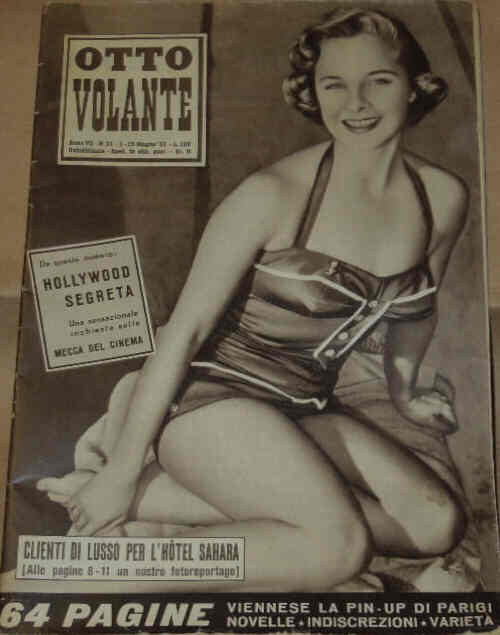 OTTO VOLANTE magazine side cover Issue 11 1 June 1953