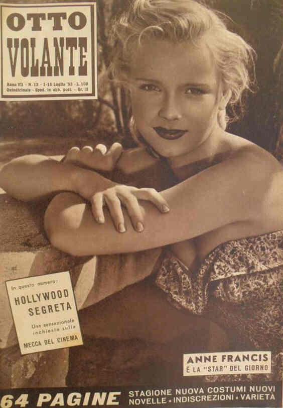 OTTO VOLANTE magazine side cover Issue 13 1 July 1953