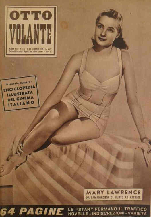 OTTO VOLANTE magazine side cover Issue 15 1 August 1953