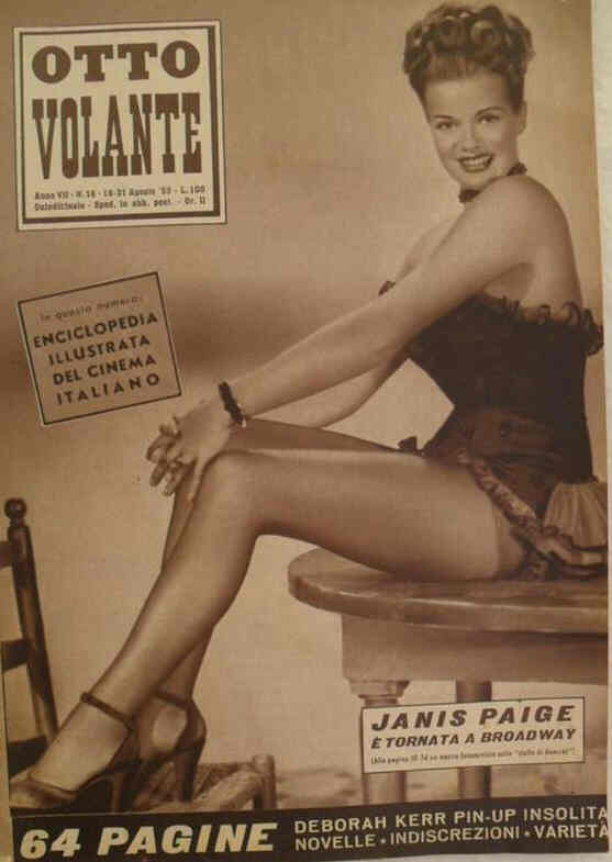 OTTO VOLANTE magazine side cover Issue 16 16 August 1953