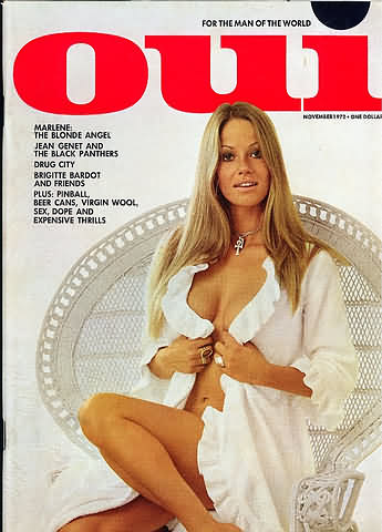 OUI magazine side cover  November 1972