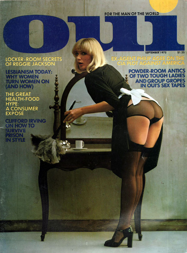 OUI magazine side cover  September 1975