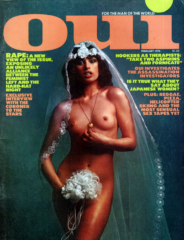 OUI magazine side cover  February 1976