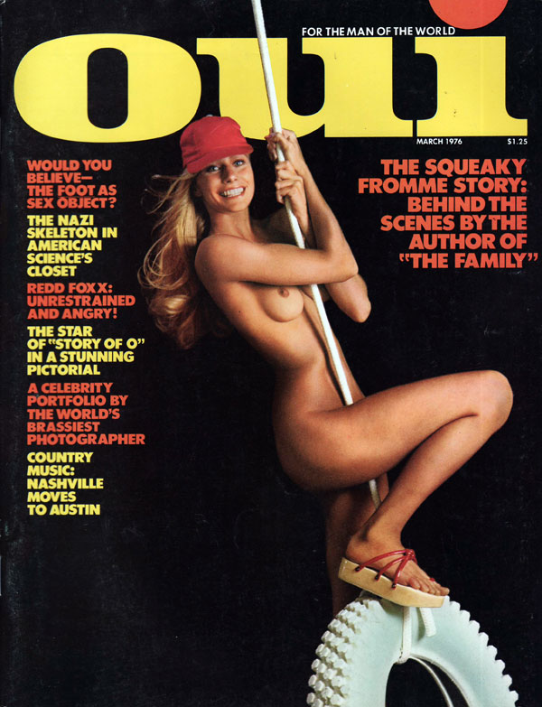 OUI magazine side cover  March 1976