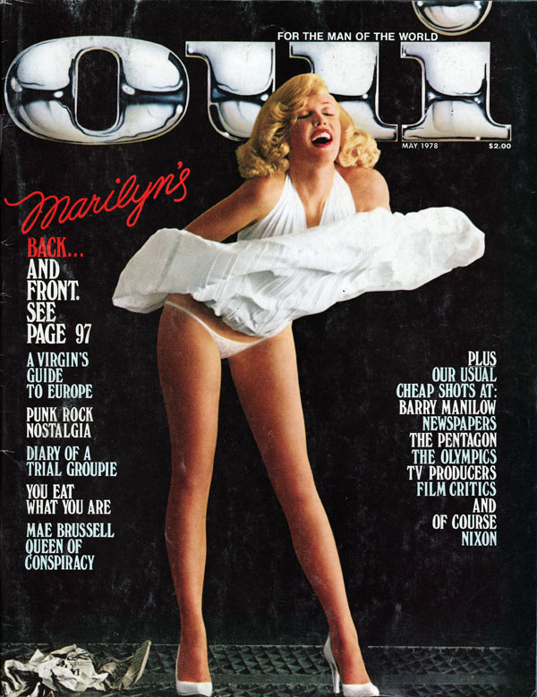 OUI magazine side cover  May 1978