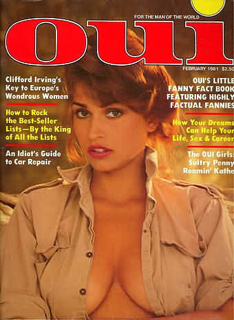 OUI magazine side cover  February 1981