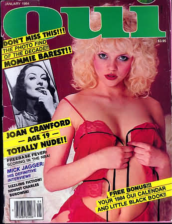 OUI magazine side cover  January 1984