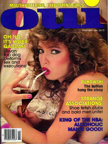 OUI magazine side cover  November 1984