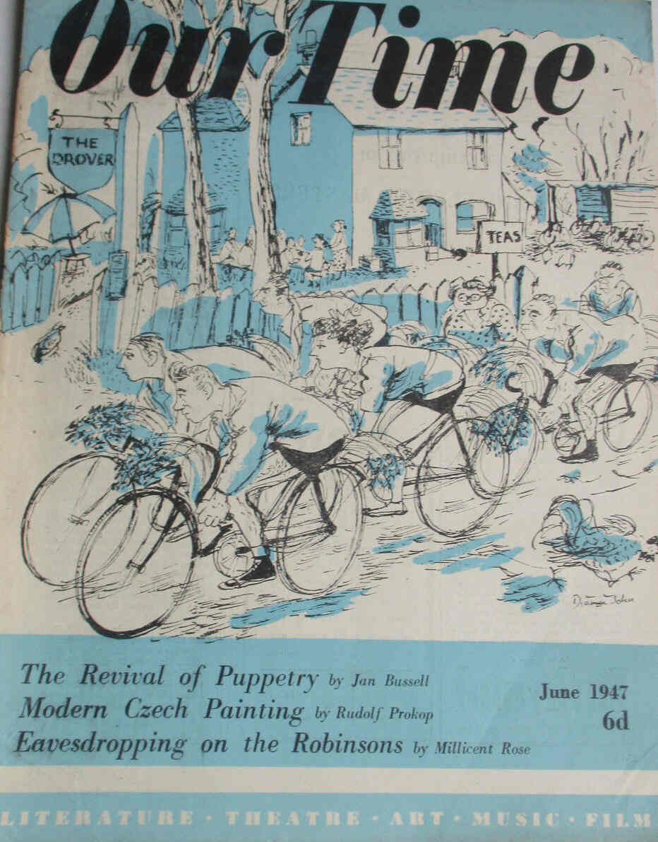 OUR TIME magazine side cover June 1947