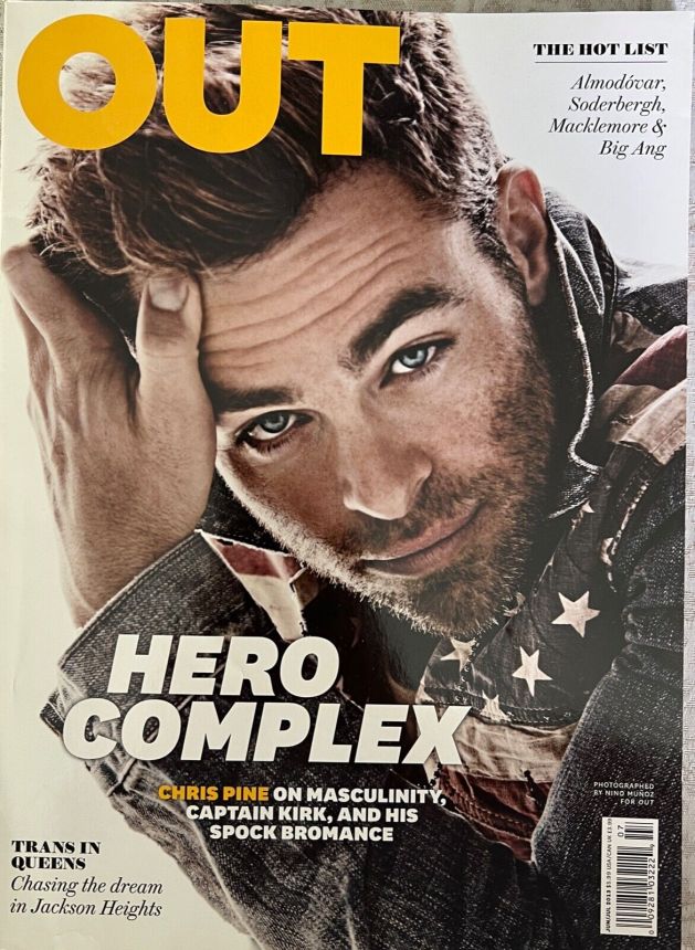OUT magazine side cover  June/July 2013