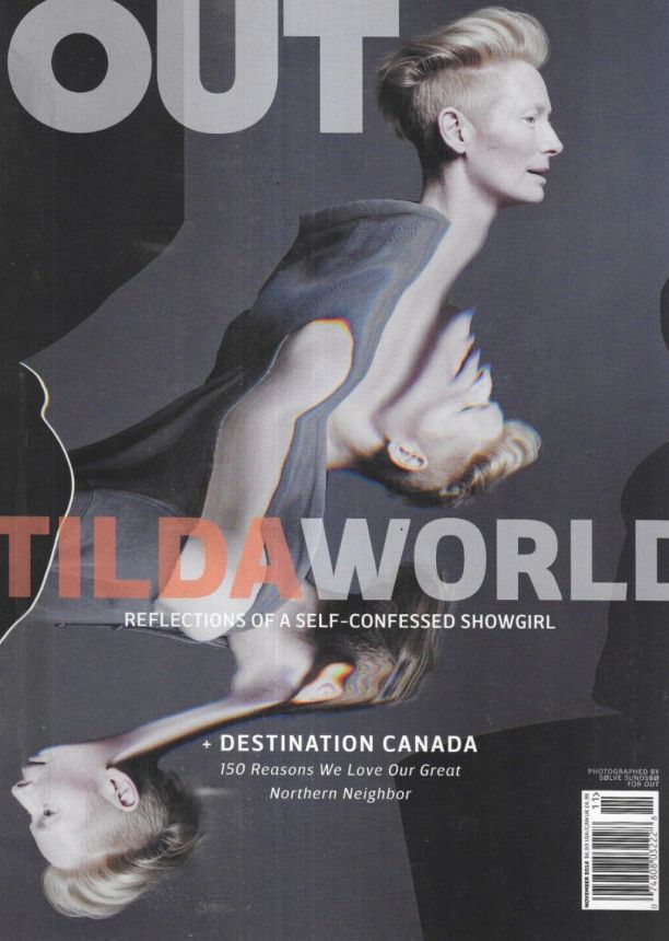OUT magazine side cover  November 2016