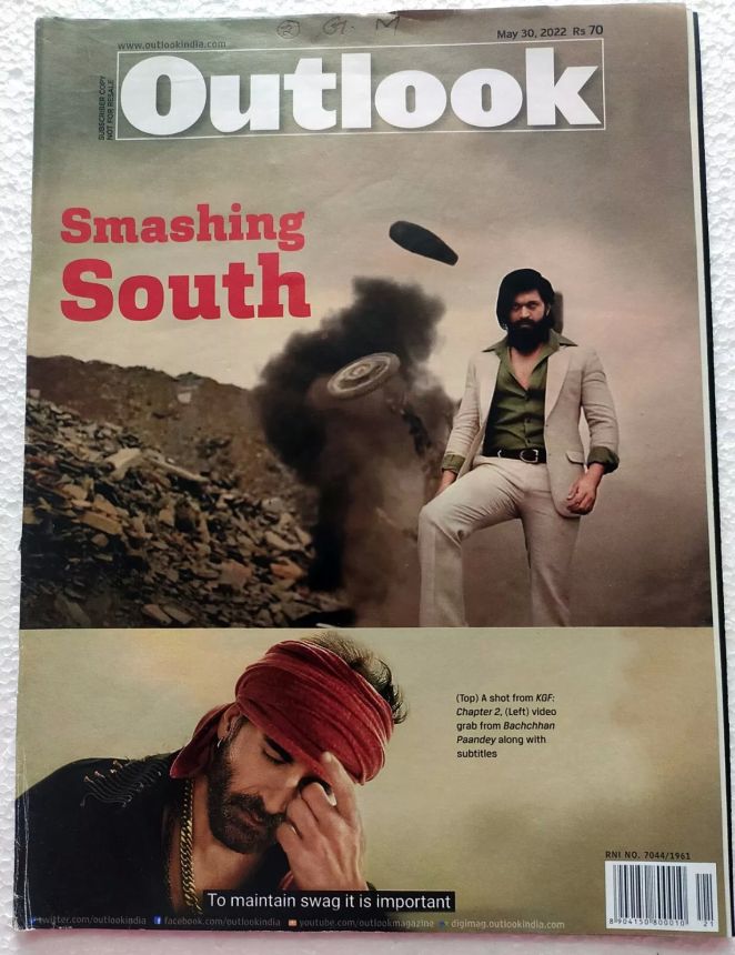 OUTLOOK magazine side cover 30 May 2022