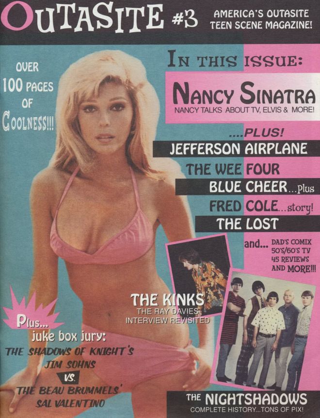 OUTASITE USA magazine side cover Issue 3   1997