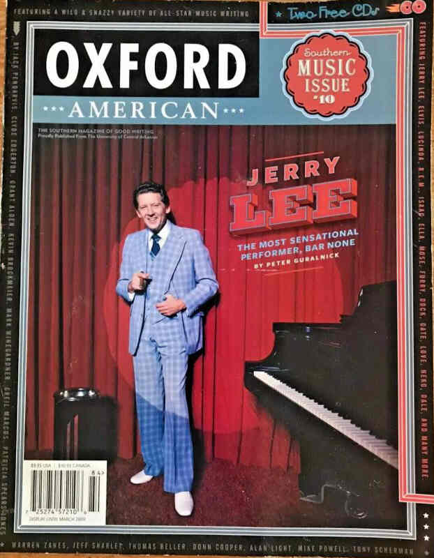OXFORD AMERICAN magazine side cover Issue 63  March 2009