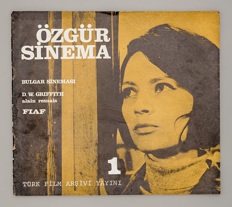 ULUSAL SINEMA magazine side cover Issue 1 12 February 1968