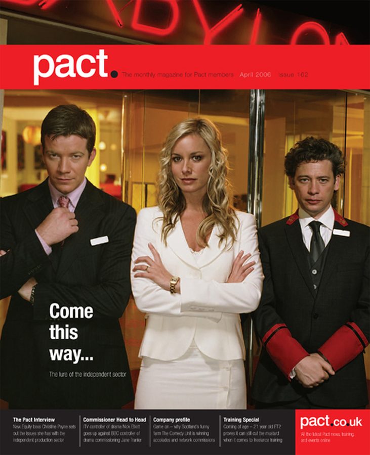 PACT MAGAZINE magazine side cover Issue 162 April 2000