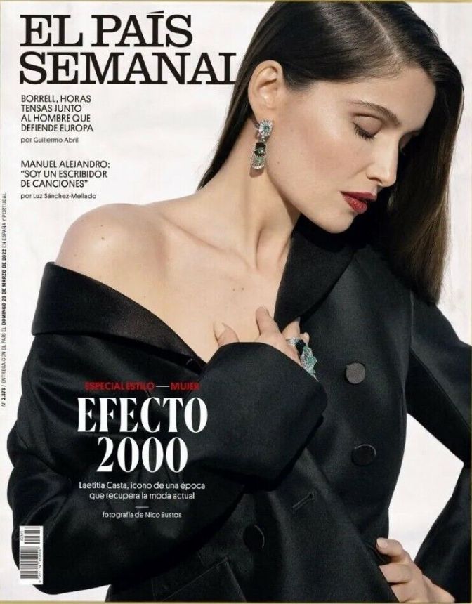 EL PAIS SEMANAL magazine side cover Issue 2373 20 March 2022
