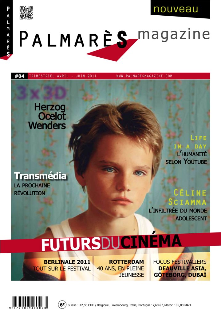 PALMARES magazine side cover Issue 4 April/May/June 2011