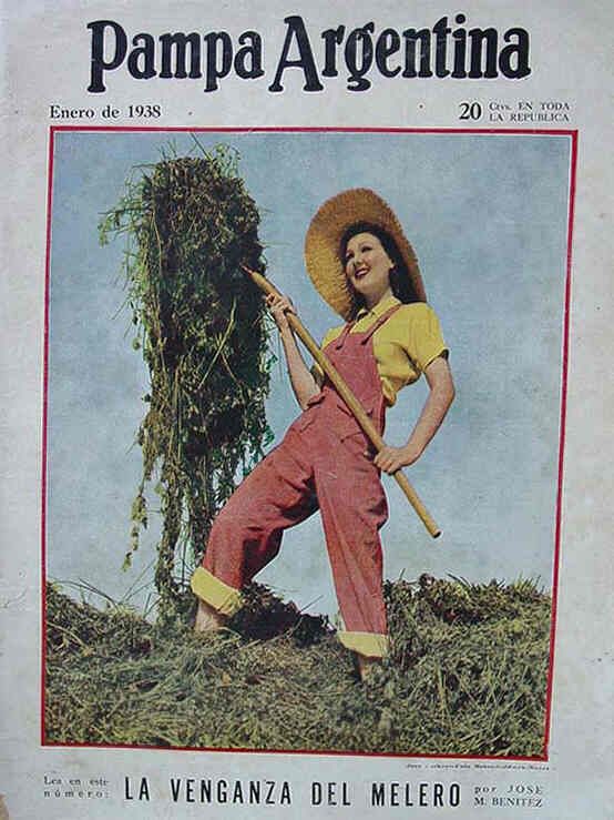 PAMPA ARGENTINA magazine side cover Issue 125 January 1938